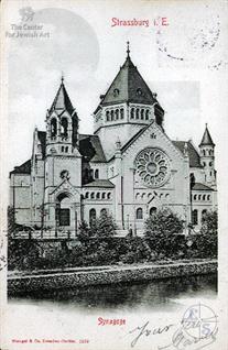 France, Synagogue in Strasbourg3